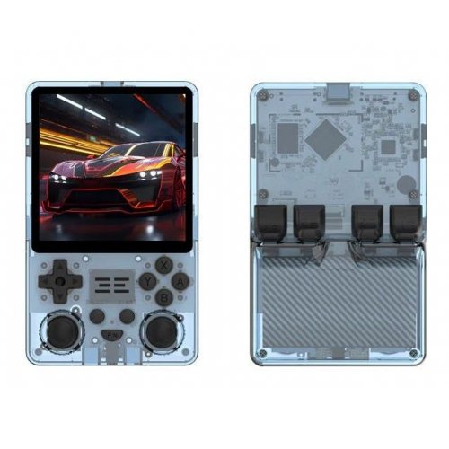 Портативная игровая консоль Powkiddy RGB20SX 64GB Transparent Blue купить в Украине: Киев, Днепр, Харьков, Одесса  | Низкая цена, отзывы, характеристики от TELEMART фото
