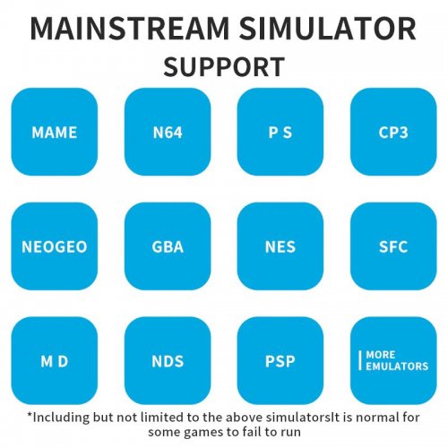Портативная игровая консоль Powkiddy RGB20SX 64GB Transparent Blue купить в Украине: Киев, Днепр, Харьков, Одесса  | Низкая цена, отзывы, характеристики от TELEMART фото