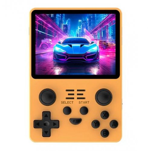 Портативная игровая консоль Powkiddy RGB20S 64GB Yellow купить в Украине: Киев, Днепр, Харьков, Одесса  | Низкая цена, отзывы, характеристики от TELEMART фото