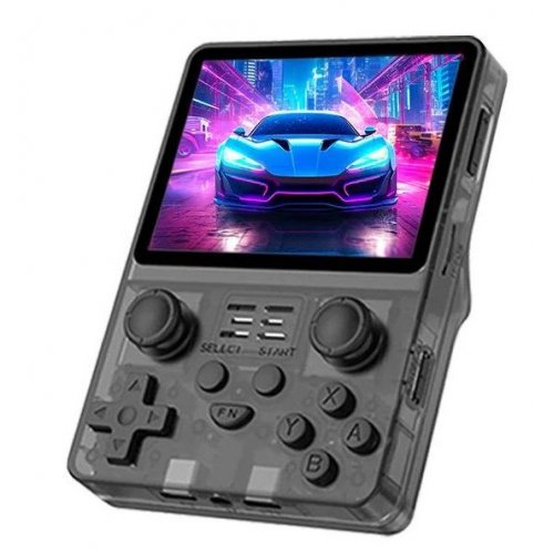 Портативная игровая консоль Powkiddy RGB20S 64GB Transparent Black купить в Украине: Киев, Днепр, Харьков, Одесса  | Низкая цена, отзывы, характеристики от TELEMART фото