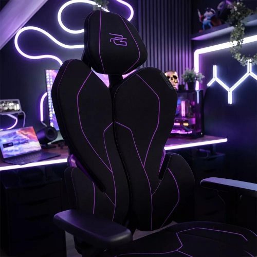 Игровое кресло Proove Gaming Respawn (GCRS0001001) Black/Purple купить в Украине: Киев, Днепр, Харьков, Одесса  | Низкая цена, отзывы, характеристики от TELEMART фото