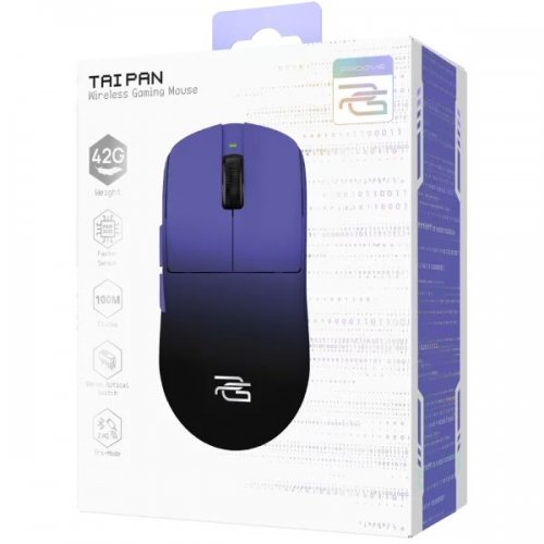 Мышка Proove Gaming Taipan (WMTP00022016) Black/Purple купить в Украине: Киев, Днепр, Харьков, Одесса  | Низкая цена, отзывы, характеристики от TELEMART фото