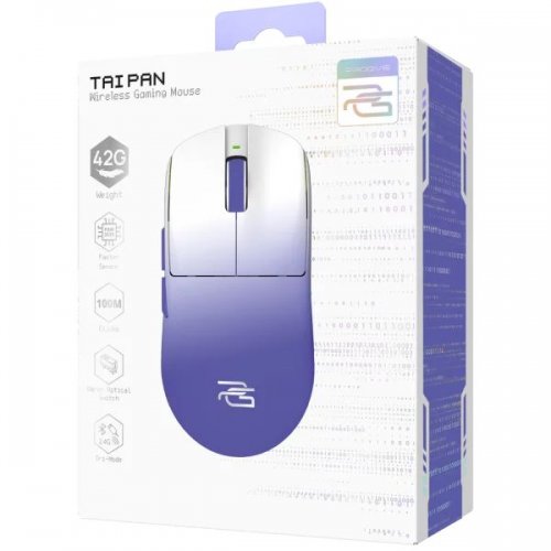 Миша Proove Gaming Taipan (WMTP00022017) White/Purple купити в Україні: Київ, Львів, Хмельницький, Тернопіль, Івано-Франківськ | Низька ціна, відгуки, характеристики від TELEMART фото