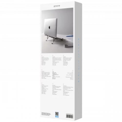 Підставка для ноутбука Proove Ski (LSSK00000104) Silver купити в Україні: Київ, Львів, Хмельницький, Тернопіль, Івано-Франківськ | Низька ціна, відгуки, характеристики від TELEMART фото