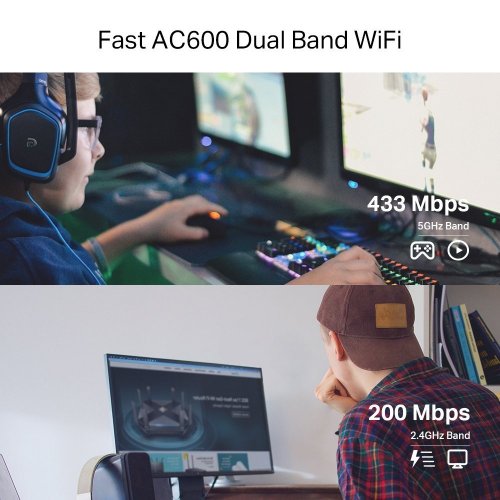 Уцінка wi-fi адаптер TP-LINK Archer T2E (Розкрита упаковка, 890109) купити в Україні: Київ, Львів, Хмельницький, Тернопіль, Івано-Франківськ | Низька ціна, відгуки, характеристики від TELEMART фото