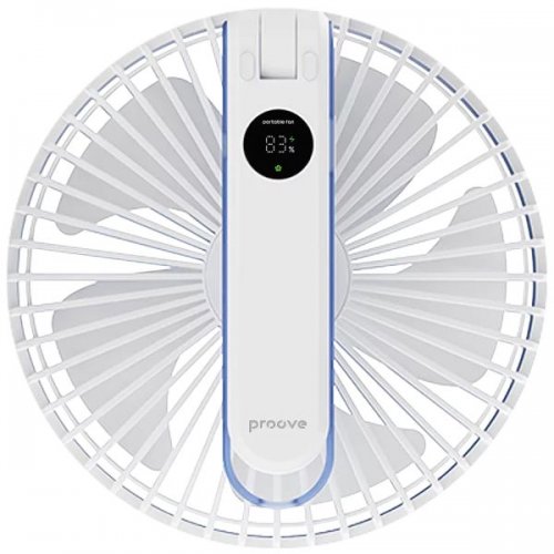 Портативний вентилятор Proove Breeze (PFBE04002002) White купити в Україні: Київ, Львів, Хмельницький, Тернопіль, Івано-Франківськ | Низька ціна, відгуки, характеристики від TELEMART фото