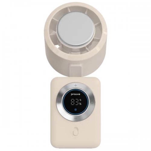 Портативний вентилятор Proove IceBerg (PFIB10002002) Beige купити в Україні: Київ, Львів, Хмельницький, Тернопіль, Івано-Франківськ | Низька ціна, відгуки, характеристики від TELEMART фото