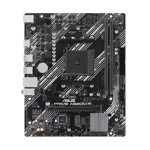 Материнська плата Asus PRIME A520M-R (sAM4, AMD A520) (Відновлено продавцем, 890122) купити в Україні: Київ, Львів, Хмельницький, Тернопіль, Івано-Франківськ | Перевірка сумісності, низька ціна, відгуки, характеристики від TELEMART фото