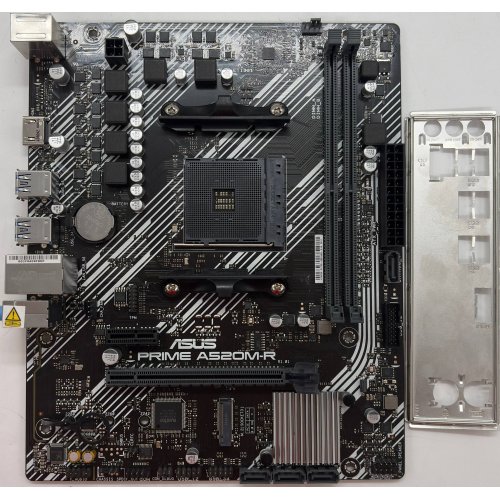 Материнська плата Asus PRIME A520M-R (sAM4, AMD A520) (Відновлено продавцем, 890122) купити в Україні: Київ, Львів, Хмельницький, Тернопіль, Івано-Франківськ | Перевірка сумісності, низька ціна, відгуки, характеристики від TELEMART фото