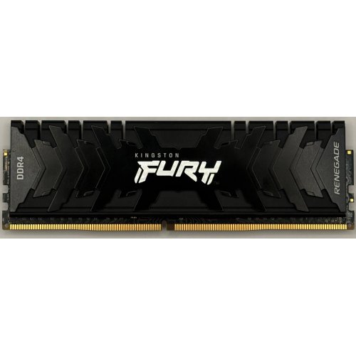 Озп Kingston DDR4 8GB 3200Mhz FURY Renegade Black (KF432C16RB/8) (Відновлено продавцем, 890134) купити в Україні: Київ, Львів, Хмельницький, Тернопіль, Івано-Франківськ | Перевірка сумісності, низька ціна, відгуки, характеристики від TELEMART фото