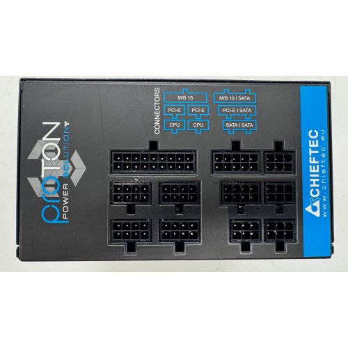 Блок живлення CHIEFTEC Proton 850W (BDF-850C) (Відновлено продавцем, 890135) купити в Україні: Київ, Львів, Хмельницький, Тернопіль, Івано-Франківськ | Перевірка сумісності, низька ціна, відгуки, характеристики від TELEMART фото