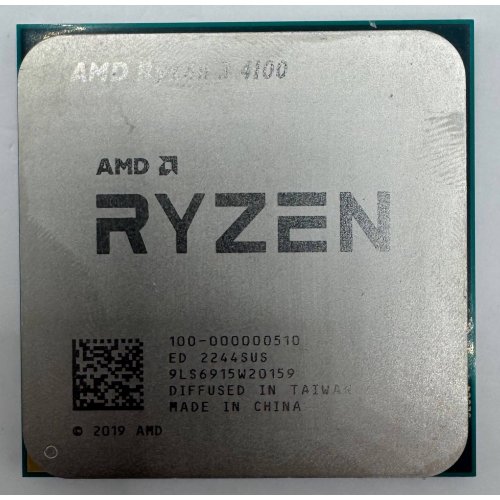 Процессор AMD Ryzen 3 4100 3.8(4.0)GHz 4MB sAM4 Tray (100-000000510) (Восстановлено продавцом, 890156) купить в Украине: Киев, Днепр, Харьков, Одесса  | Проверка совместимости, низкая цена, отзывы, характеристики от TELEMART фото