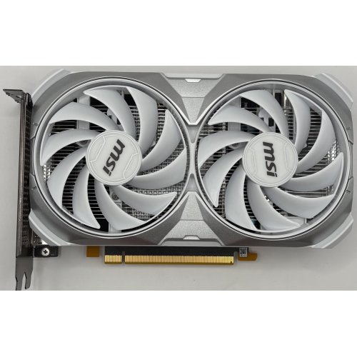 Відеокарта MSI GeForce RTX 4060 VENTUS 2X WHITE OC 8192MB (RTX 4060 VENTUS 2X WHITE 8G OC) (Відновлено продавцем, 890169) купити в Україні: Київ, Львів, Хмельницький, Тернопіль, Івано-Франківськ | Перевірка сумісності, низька ціна, відгуки, характеристики від TELEMART фото