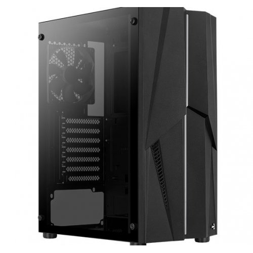 Корпус Aerocool Mecha RGB Tempered Glass без БП Black (Восстановлено продавцом, 890184) купить в Украине: Киев, Днепр, Харьков, Одесса  | Проверка совместимости, низкая цена, отзывы, характеристики от TELEMART фото