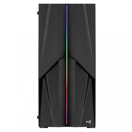 Корпус Aerocool Mecha RGB Tempered Glass без БП Black (Восстановлено продавцом, 890184) купить в Украине: Киев, Днепр, Харьков, Одесса  | Проверка совместимости, низкая цена, отзывы, характеристики от TELEMART фото