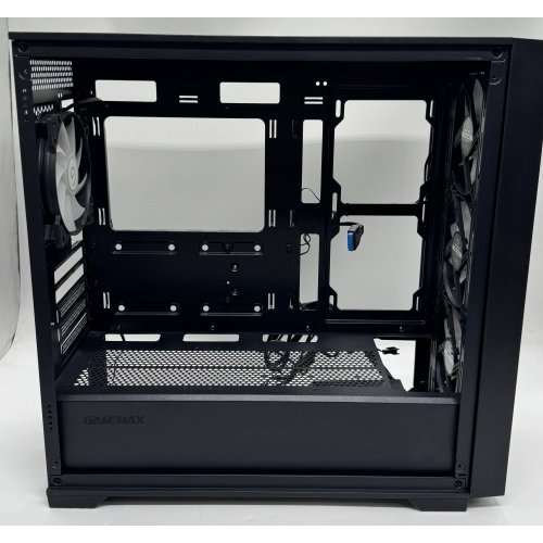 Корпус GAMEMAX Defender Mesh Tempered Glass без БЖ Black (Відновлено продавцем, 890195) купити в Україні: Київ, Львів, Хмельницький, Тернопіль, Івано-Франківськ | Перевірка сумісності, низька ціна, відгуки, характеристики від TELEMART фото