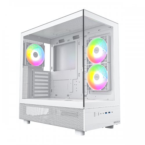 Корпус Montech XR без БП White (Восстановлено продавцом, 890196) купить в Украине: Киев, Днепр, Харьков, Одесса  | Проверка совместимости, низкая цена, отзывы, характеристики от TELEMART фото