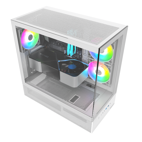 Корпус Montech XR без БП White (Восстановлено продавцом, 890196) купить в Украине: Киев, Днепр, Харьков, Одесса  | Проверка совместимости, низкая цена, отзывы, характеристики от TELEMART фото