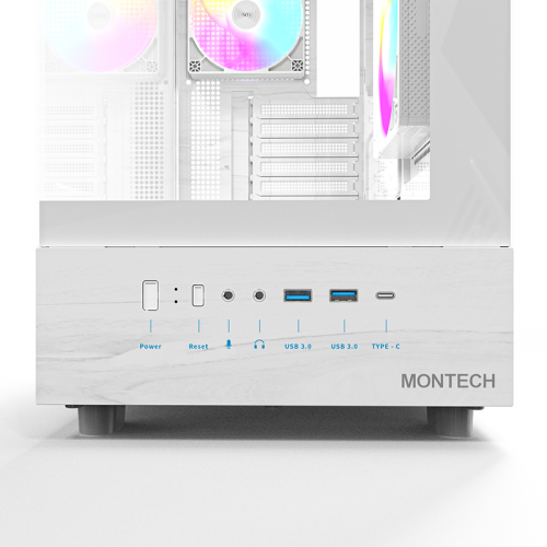 Корпус Montech XR без БП White (Восстановлено продавцом, 890196) купить в Украине: Киев, Днепр, Харьков, Одесса  | Проверка совместимости, низкая цена, отзывы, характеристики от TELEMART фото