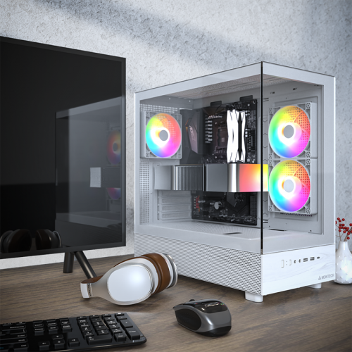 Корпус Montech XR без БП White (Восстановлено продавцом, 890196) купить в Украине: Киев, Днепр, Харьков, Одесса  | Проверка совместимости, низкая цена, отзывы, характеристики от TELEMART фото