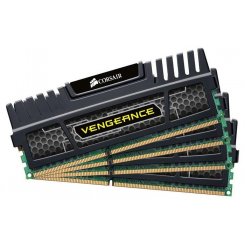 ОЗП Corsair DDR3 16GB (4x4GB) 1600Mhz Vengeance (CMZ16GX3M4A1600C9)