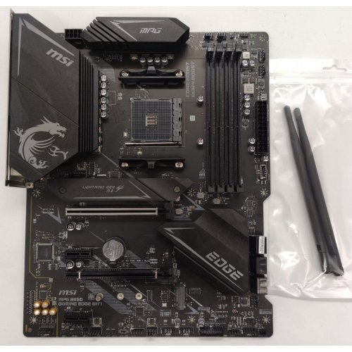 Материнская плата MSI MPG B550 GAMING EDGE WIFI (sAM4, AMD B550) (Восстановлено продавцом, 890223) купить в Украине: Киев, Днепр, Харьков, Одесса  | Проверка совместимости, низкая цена, отзывы, характеристики от TELEMART фото