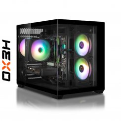Компьютер HEXO Gaming RTX5060 Pro (HGPAQ-5700N5060-32S1TBK) Black / AMD Ryzen 7 5700 (3.7–4.6), 8 ядер / NVIDIA GeForce RTX 5060 / 32 ГБ (DDR4) / 1024 ГБ (SSD)
