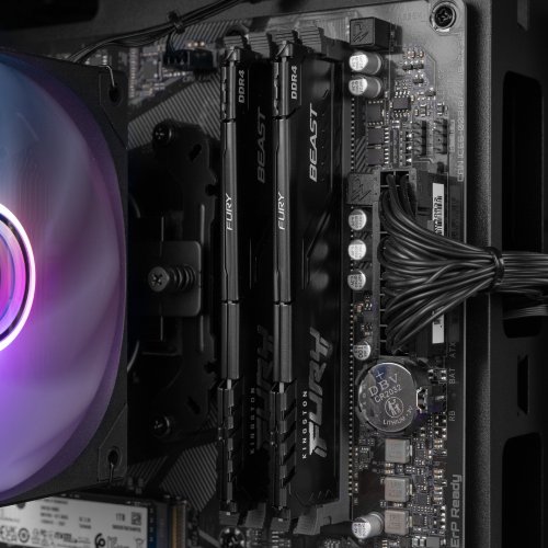 Компьютер HEXO Gaming RTX5060 Pro (HGPAQ-5700N5060-32S1TBK) Black купить в Украине: Киев, Днепр, Харьков, Одесса  | Низкая цена, отзывы, характеристики от TELEMART фото