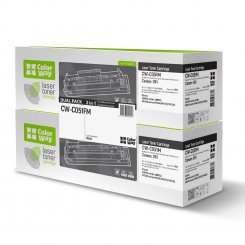 Картридж ColorWay Canon 051 Dual Pack (CW-C051FM) Black