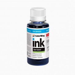 Чернила ColorWay Canon CW110 Universal 100ml (CW-CW110C01) Cyan