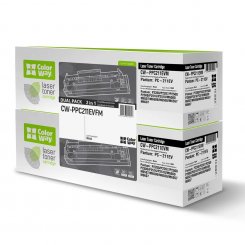 Картридж ColorWay Pantum PC-211EV Dual Pack (CW-PPC211EVFM) Black