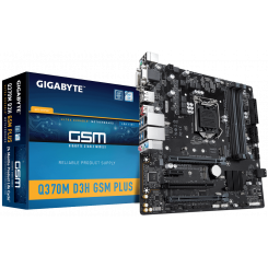 Фото Gigabyte Q370M D3H GSM PLUS (s1151-V2, Intel Q370)