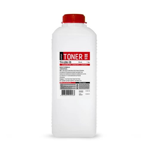 Тонер ColorWay HP LJ Universal 1005/2035/1010, M402/426 Premium 1kg (TH-U06-1B) Black купить в Украине: Киев, Днепр, Харьков, Одесса  | Низкая цена, отзывы, характеристики от TELEMART фото