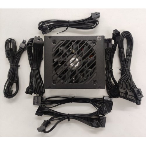 Блок живлення GAMEMAX GS-750G 750W (GS-750G BLACK) Black (Відновлено продавцем, 890528) купити в Україні: Київ, Львів, Хмельницький, Тернопіль, Івано-Франківськ | Перевірка сумісності, низька ціна, відгуки, характеристики від TELEMART фото