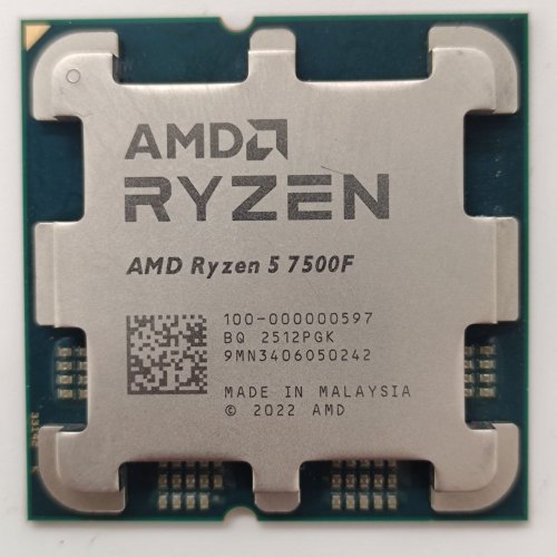 Процесор AMD Ryzen 5 7500F 3.7(5.0)GHz 32MB sAM5 Tray (100-000000597) (Відновлено продавцем, 890529) купити в Україні: Київ, Львів, Хмельницький, Тернопіль, Івано-Франківськ | Перевірка сумісності, низька ціна, відгуки, характеристики від TELEMART фото