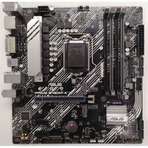 Материнская плата Asus PRIME B460M-A (s1200, Intel B460) (Восстановлено продавцом, 890535) купить в Украине: Киев, Днепр, Харьков, Одесса  | Проверка совместимости, низкая цена, отзывы, характеристики от TELEMART фото
