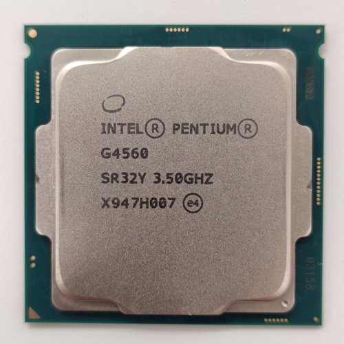 Процессор Intel Pentium G4560 3.5GHz 3MB s1151 Box (BX80677G4560) (Восстановлено продавцом, 890536) купить в Украине: Киев, Днепр, Харьков, Одесса  | Проверка совместимости, низкая цена, отзывы, характеристики от TELEMART фото