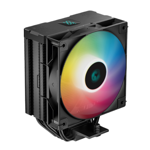 Кулер Deepcool AG400 Digital ARGB (R-AG400-BKADMN-G-1) Black (Восстановлено продавцом, 890540) купить в Украине: Киев, Днепр, Харьков, Одесса  | Проверка совместимости, низкая цена, отзывы, характеристики от TELEMART фото