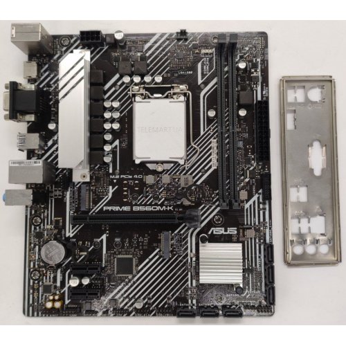 Материнская плата Asus PRIME B560M-K (s1200, Intel B560) (Восстановлено продавцом, 890541) купить в Украине: Киев, Днепр, Харьков, Одесса  | Проверка совместимости, низкая цена, отзывы, характеристики от TELEMART фото