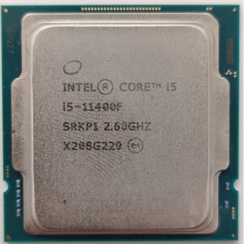 Процесор Intel Core i5-11400F 2.6(4.4)GHz 12MB s1200 Tray (CM8070804497016) (Відновлено продавцем, 890549) купити в Україні: Київ, Львів, Хмельницький, Тернопіль, Івано-Франківськ | Перевірка сумісності, низька ціна, відгуки, характеристики від TELEMART фото