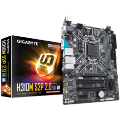 Материнська плата Gigabyte H310M S2P 2.0 (s1151-V2, Intel H310) (Відновлено продавцем, 890558)