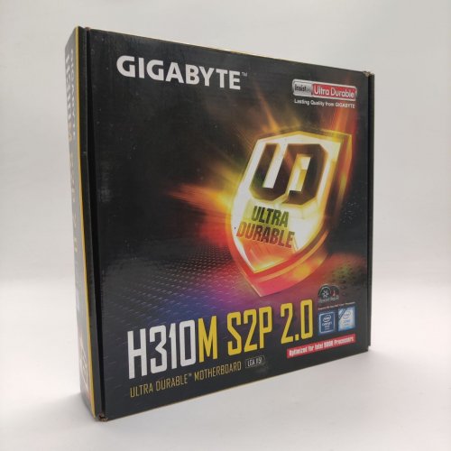 Материнська плата Gigabyte H310M S2P 2.0 (s1151-V2, Intel H310) (Відновлено продавцем, 890558) купити в Україні: Київ, Львів, Хмельницький, Тернопіль, Івано-Франківськ | Перевірка сумісності, низька ціна, відгуки, характеристики від TELEMART фото