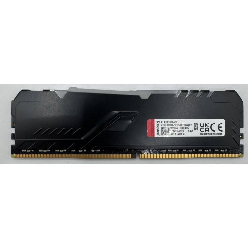 Озп Kingston DDR4 32GB 3600Mhz FURY Beast RGB Black (KF436C18BBA/32) (Відновлено продавцем, 890668) купити в Україні: Київ, Львів, Хмельницький, Тернопіль, Івано-Франківськ | Перевірка сумісності, низька ціна, відгуки, характеристики від TELEMART фото