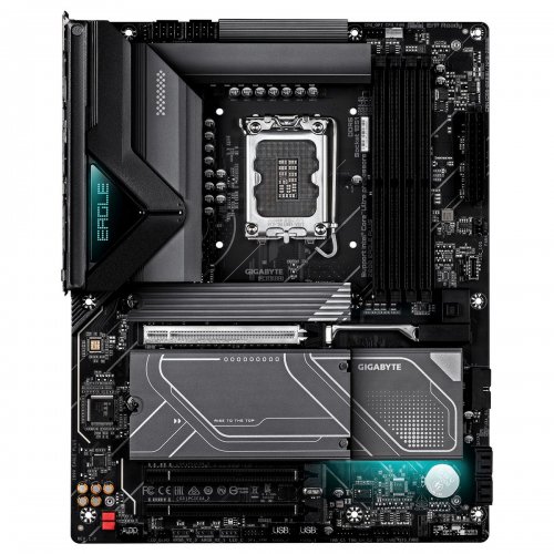 Материнська плата Gigabyte Z890 EAGLE PLUS (s1851, Intel Z890) купити в Україні: Київ, Львів, Хмельницький, Тернопіль, Івано-Франківськ | Перевірка сумісності, низька ціна, відгуки, характеристики від TELEMART фото