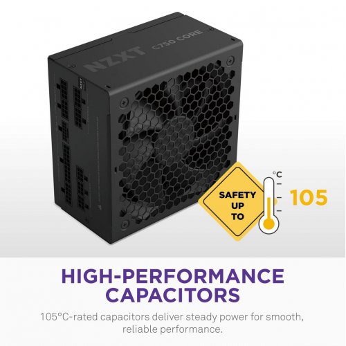 Блок живлення NZXT C1000W ATX 3.1 (PA-0G3BB-EU) Black купити в Україні: Київ, Львів, Хмельницький, Тернопіль, Івано-Франківськ | Перевірка сумісності, низька ціна, відгуки, характеристики від TELEMART фото