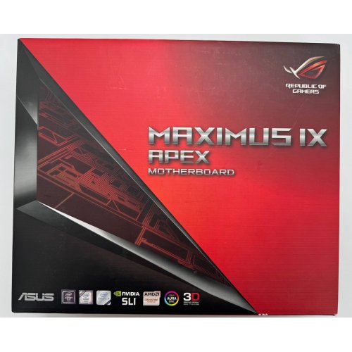 Материнська плата Asus ROG MAXIMUS IX APEX (s1151, Intel Z270) (Відновлено продавцем, 890707) купити в Україні: Київ, Львів, Хмельницький, Тернопіль, Івано-Франківськ | Перевірка сумісності, низька ціна, відгуки, характеристики від TELEMART фото