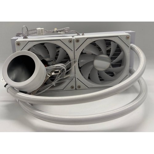 Готова сво GAMEMAX IceBurg 240 Digital White (Відновлено продавцем, 890730) купити в Україні: Київ, Львів, Хмельницький, Тернопіль, Івано-Франківськ | Перевірка сумісності, низька ціна, відгуки, характеристики від TELEMART фото