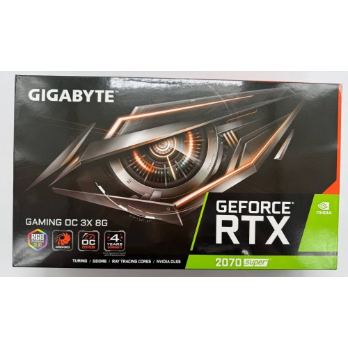 Відеокарта Gigabyte GeForce RTX 2070 SUPER Gaming OC 3X 8192MB (GV-N207SGAMING OC-8GD) (Відновлено продавцем, 890735) купити в Україні: Київ, Львів, Хмельницький, Тернопіль, Івано-Франківськ | Перевірка сумісності, низька ціна, відгуки, характеристики від TELEMART фото