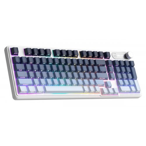 Клавиатура MageGee GK960 RGB Wireless (6971969728936) Black/Blue купить в Украине: Киев, Днепр, Харьков, Одесса  | Низкая цена, отзывы, характеристики от TELEMART фото