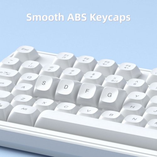 Клавиатура MageGee GK980 (6971969727090-UA) White купить в Украине: Киев, Днепр, Харьков, Одесса  | Низкая цена, отзывы, характеристики от TELEMART фото